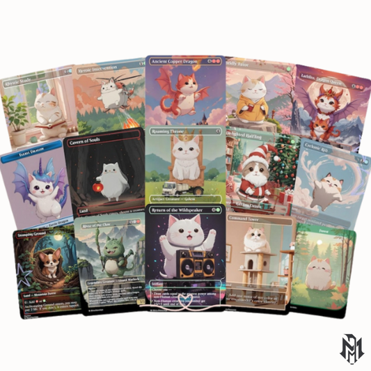 Ur-Dragon Proxy Commander Deck, 100 Cards + 8 Free Tokens | Cute Custom Full Art | MuraProxyArt