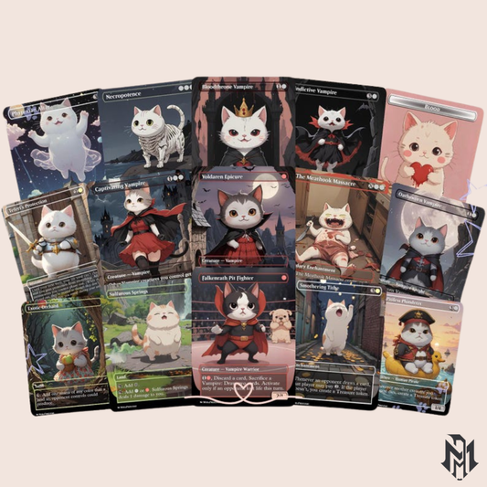 Edgar Markov Vampire Tribal Proxy Commander Deck, 100 Cards + 8 Free Tokens | Cute Custom Full Art | MuraProxyArt