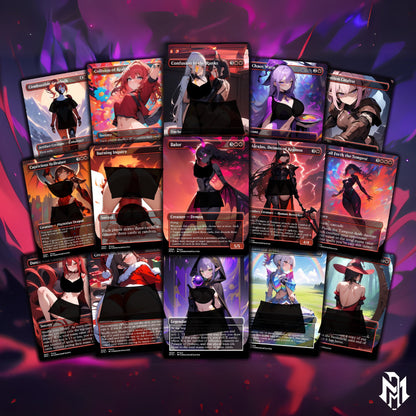 Chaos Commander Deck Zurzoth Custom MTG Cards Premium Proxy Cards Complete EDH Deck Premium Quality