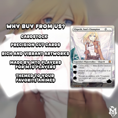Walls Will Fall – An Attack on Titan EDH Commander Deck