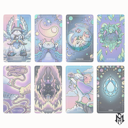 The "Cosmeows" Deck of Many Things | Dungeons and Dragons Tarot
