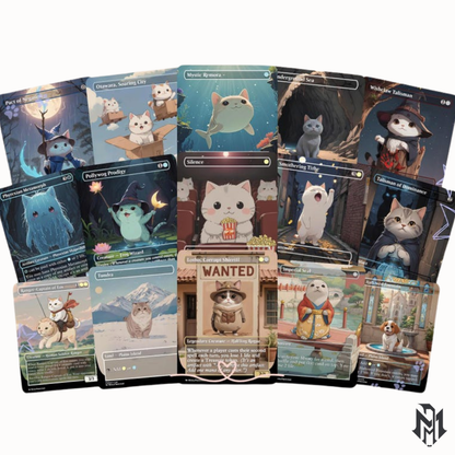 Mycotyrant Self Mill Proxy Commander Deck, 100 Cards + 6 Free Tokens | Cute Custom Full Art | MuraProxyArt