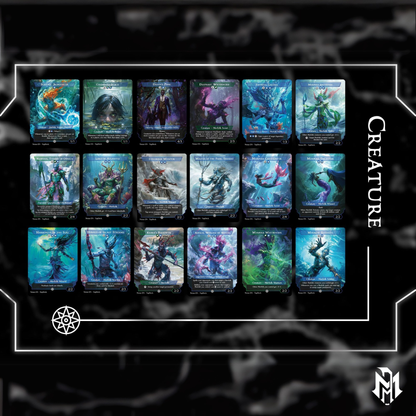 Hakbal Merfolk - Commander EDH Deck - With Tokens - MTG Full Proxy Deck, Altered Cards cEDH