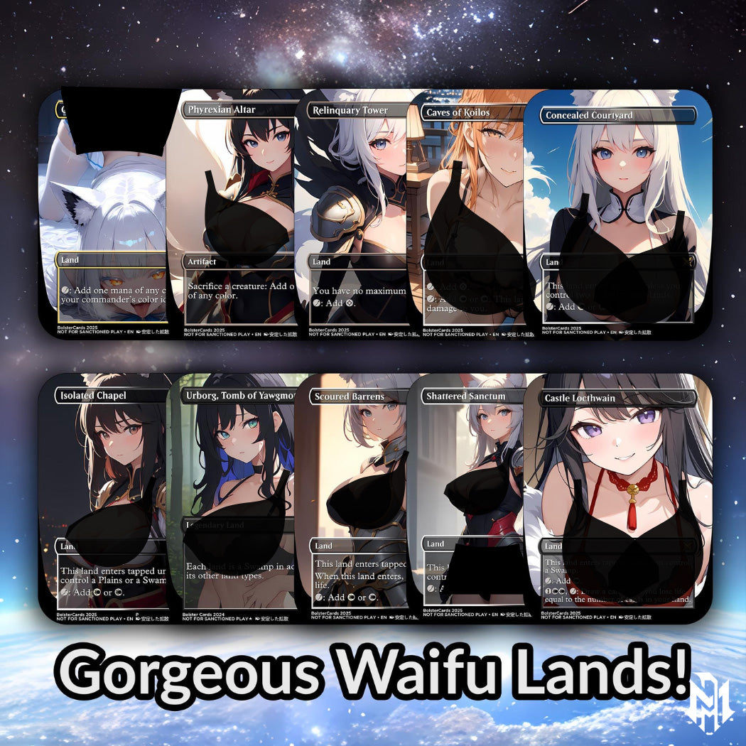 Orzhov Token Anime Style Waifu Commander Deck Special Edition Custom Fanmade Deck High Quality Cards 108 Cards