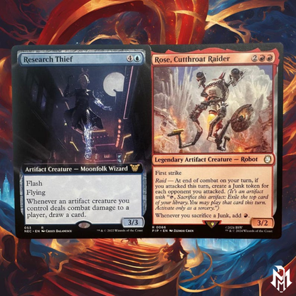 MTG Commander Deck EDH Deck Iron Man, Titan of Innovation 100 Magic Cards Custom Deck Izzet Artifacts Marvel