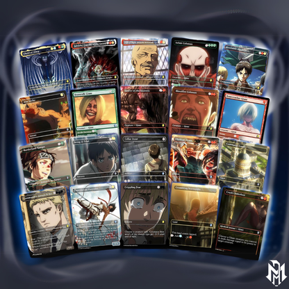 Walls Will Fall – An Attack on Titan EDH Commander Deck