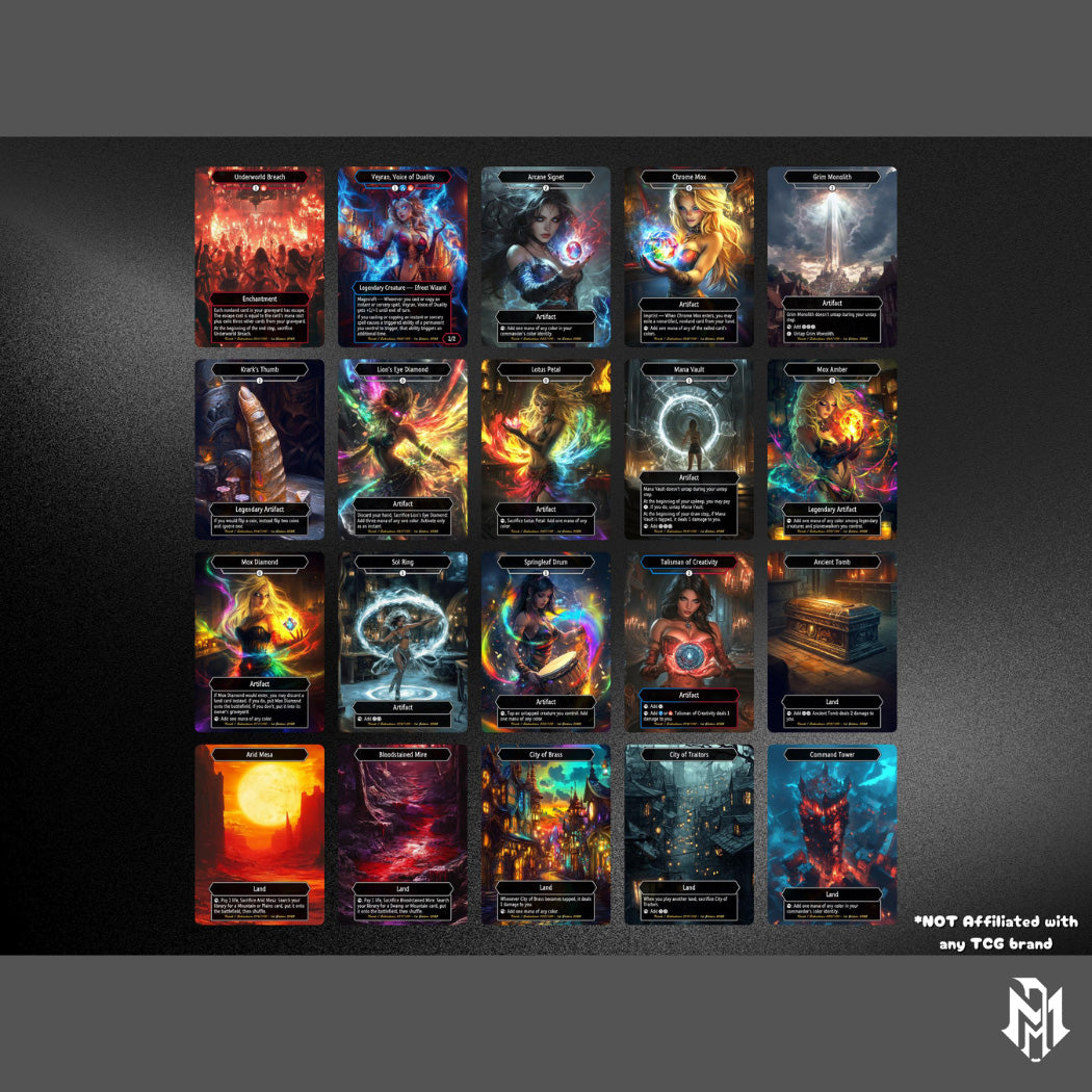 Krark Commander Coin Flip Deck – Custom Cards for Casual Play