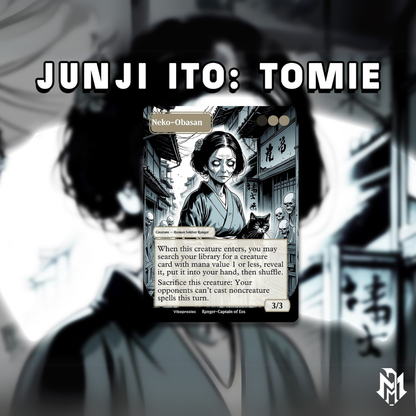 Junji Ito Deck - Tomie MTG Proxies - Commander Deck - Magic The Gathering - 100 Custom Cards Deck - CEDH