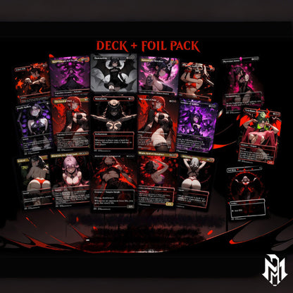 Burn Commander Deck The Lord of Pain Complete EDH Deck Proxy Deck