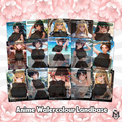 Arahbo, Roar of the World Anime Style Waifu Tribal Commander Deck Special Edition Custom Fanmade Deck High Quality Cards 108 Cards