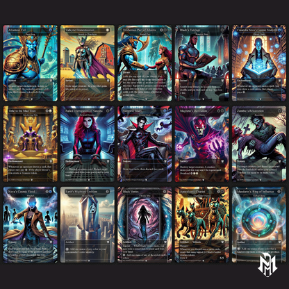 Hashaton the Scarab's Fist EDH Deck, 115 Cards, 15 Sideboard, Includes all major characters, Thanos and High Evolutionary Themed