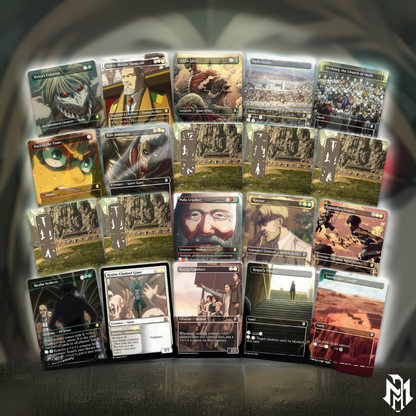Walls Will Fall – An Attack on Titan EDH Commander Deck
